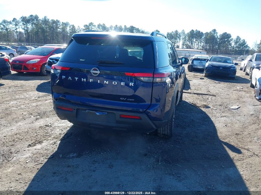 2024 Nissan Pathfinder Sv 4Wd VIN: 5N1DR3BC0RC296239 Lot: 43966129