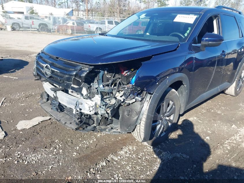 2024 Nissan Pathfinder Sv 4Wd VIN: 5N1DR3BC0RC296239 Lot: 43966129