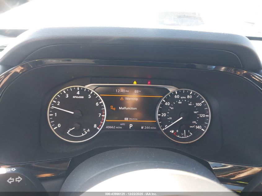 2024 Nissan Pathfinder Sv 4Wd VIN: 5N1DR3BC0RC296239 Lot: 43966129