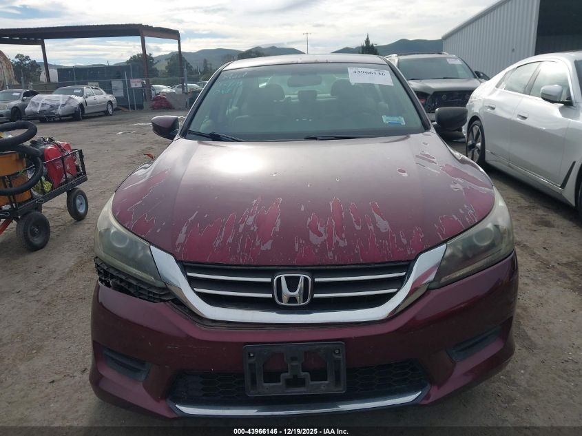 2013 Honda Accord Lx VIN: 1HGCR2F33DA073056 Lot: 43966146
