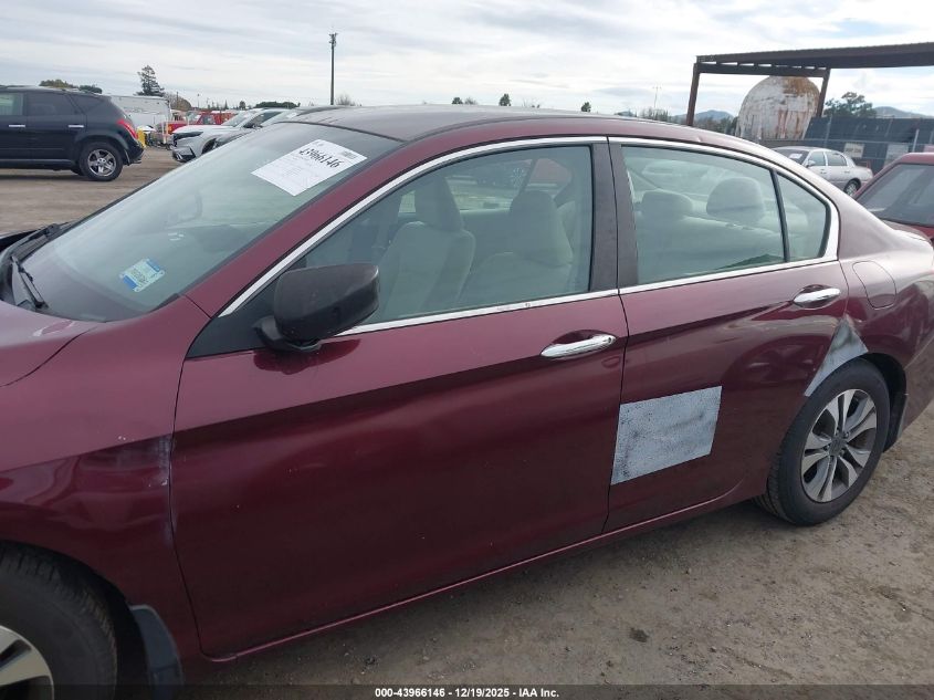 2013 Honda Accord Lx VIN: 1HGCR2F33DA073056 Lot: 43966146