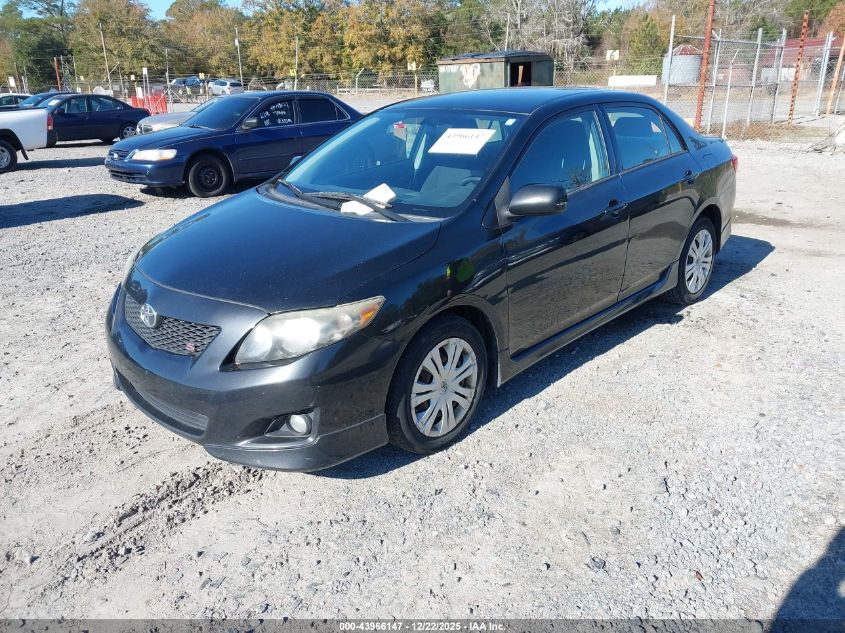 2009 Toyota Corolla S VIN: 2T1BU40E99C115781 Lot: 43966147