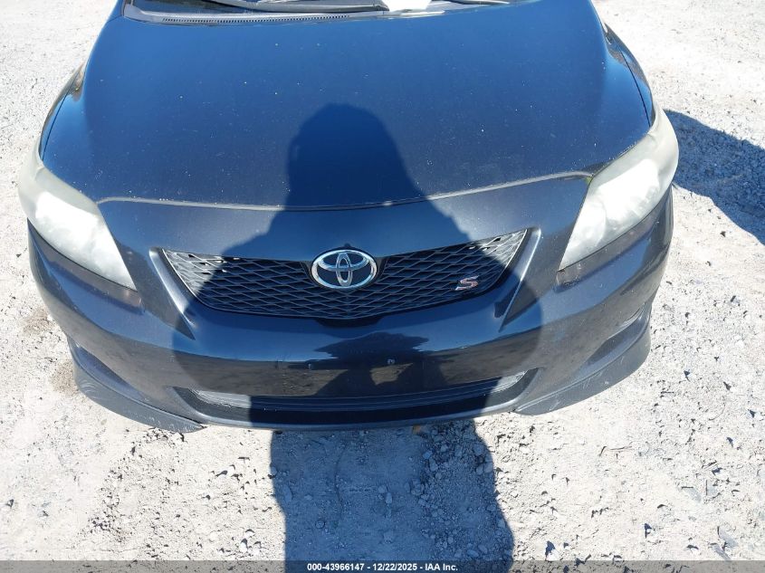 2009 Toyota Corolla S VIN: 2T1BU40E99C115781 Lot: 43966147