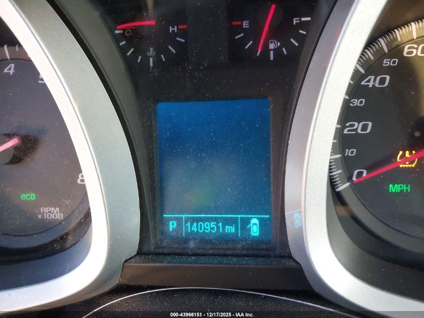 2013 Chevrolet Equinox 1Lt VIN: 2GNALDEK3D6291482 Lot: 43966151