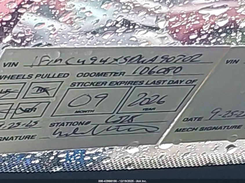 2013 Ford Escape Sel VIN: 1FMCU9HX5DUA90702 Lot: 43966156