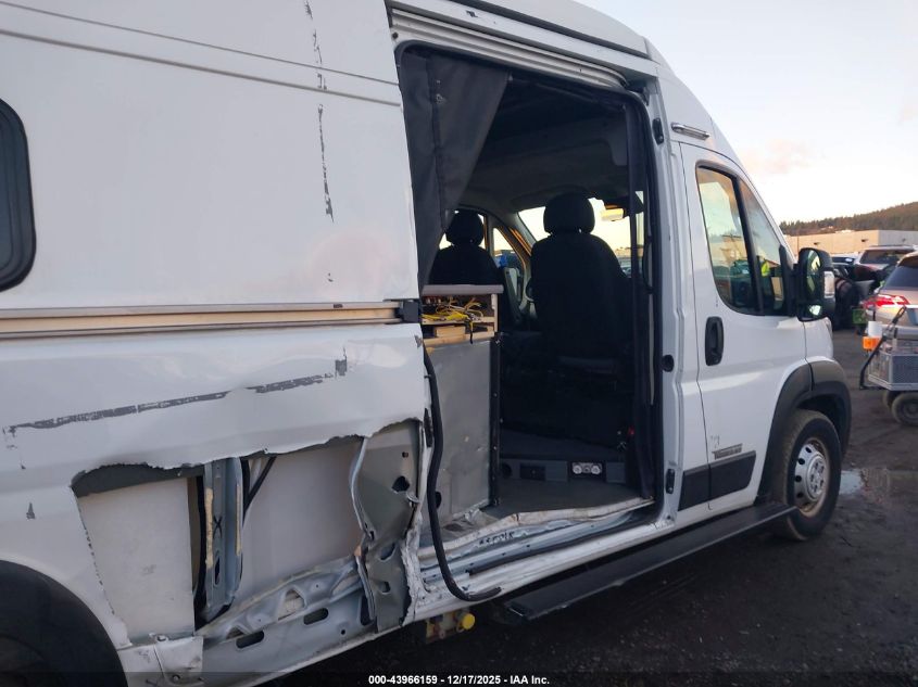 2021 Ram Promaster 2500 High Roof 159 Wb VIN: 3C6LRVDG1ME555325 Lot: 43966159