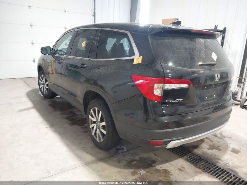 2019 Honda Pilot Ex-L VIN: 5FNYF6H54KB098359 Lot: 43966168