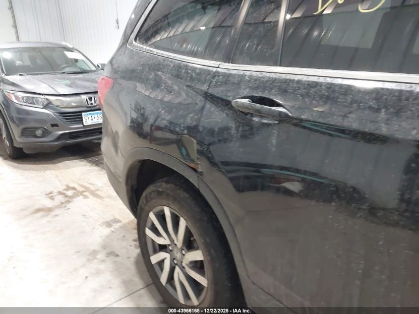 2019 Honda Pilot Ex-L VIN: 5FNYF6H54KB098359 Lot: 43966168