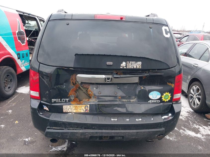 2009 Honda Pilot Ex-L VIN: 5FNYF48529B049045 Lot: 43966176