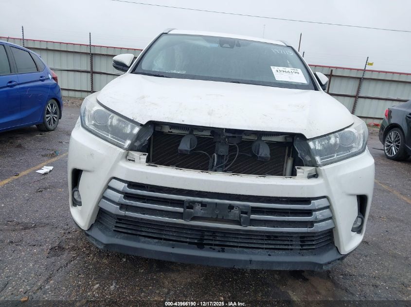 2019 Toyota Highlander Limited VIN: 5TDYZRFH2KS309849 Lot: 43966190