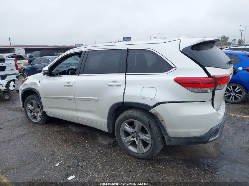 2019 Toyota Highlander Limited VIN: 5TDYZRFH2KS309849 Lot: 43966190