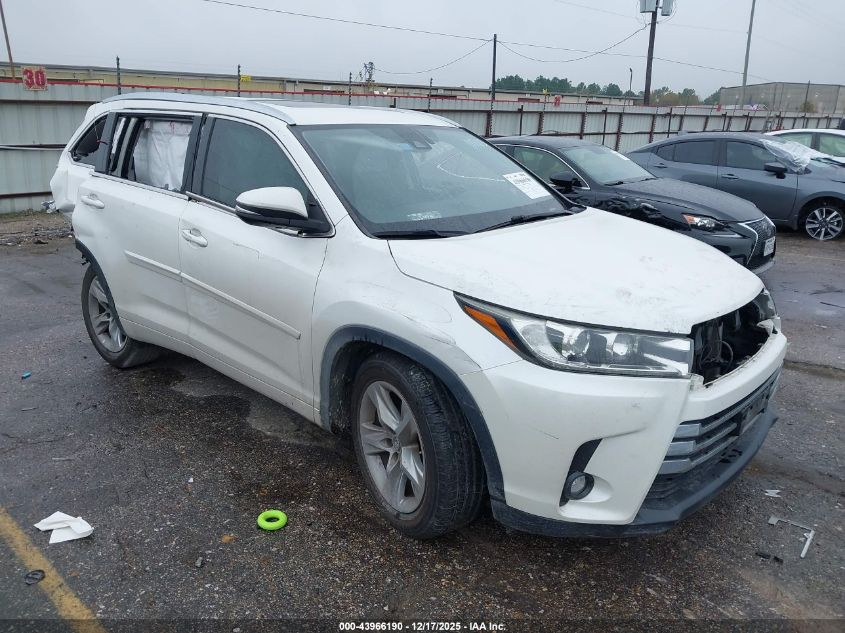 2019 Toyota Highlander Limited VIN: 5TDYZRFH2KS309849 Lot: 43966190