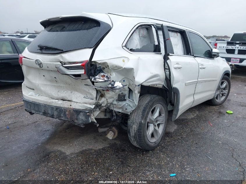 2019 Toyota Highlander Limited VIN: 5TDYZRFH2KS309849 Lot: 43966190
