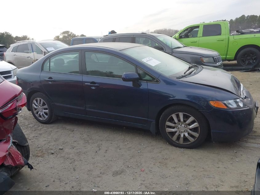 2007 Honda Civic Lx VIN: 1HGFA16587L116606 Lot: 43966193
