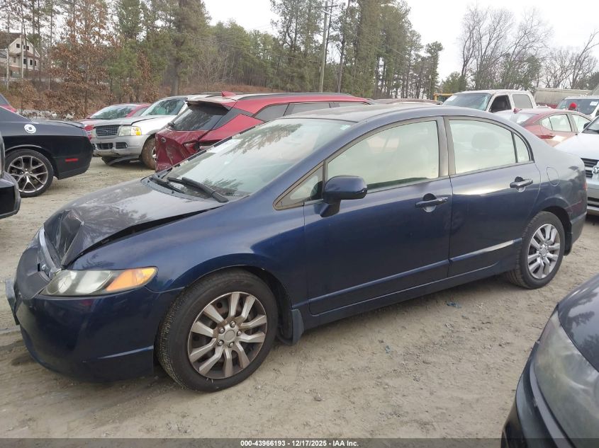 2007 Honda Civic Lx VIN: 1HGFA16587L116606 Lot: 43966193
