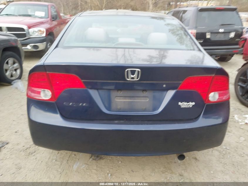 2007 Honda Civic Lx VIN: 1HGFA16587L116606 Lot: 43966193