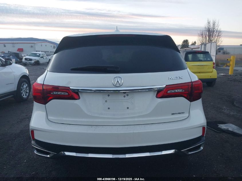 2017 Acura Mdx Technology Package VIN: 5FRYD4H54HB003218 Lot: 43966196