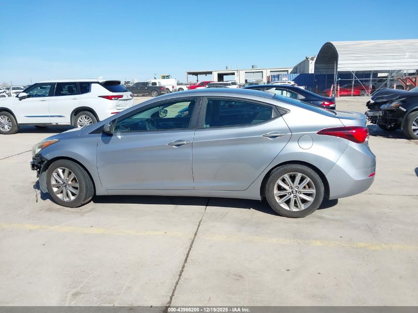 2015 Hyundai Elantra Se VIN: 5NPDH4AE0FH632861 Lot: 43966200