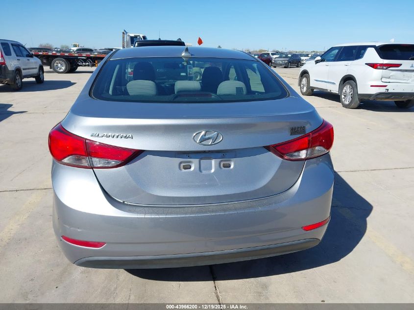 2015 Hyundai Elantra Se VIN: 5NPDH4AE0FH632861 Lot: 43966200
