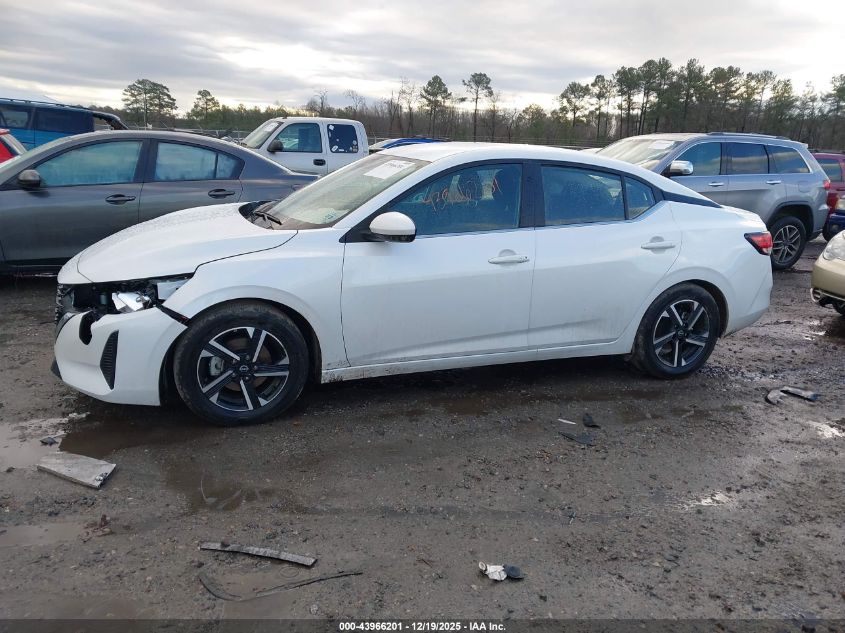 2025 Nissan Sentra Sv VIN: 3N1AB8CV0SY227155 Lot: 43966201