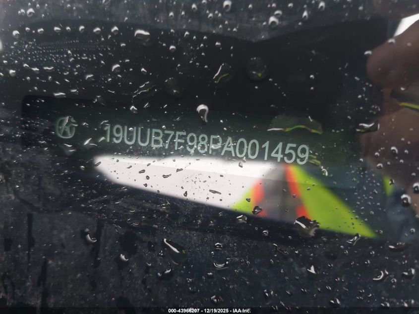 2023 Acura Tlx Type S - Hp Wheel And Tire VIN: 19UUB7F98PA001459 Lot: 43966207