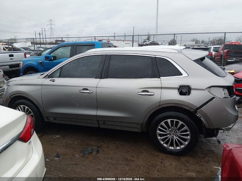 2016 Lincoln Mkx Select VIN: 2LMTJ8KR0GBL55117 Lot: 43966208