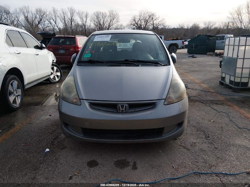 2008 Honda Fit VIN: JHMGD37418S057187 Lot: 43966209