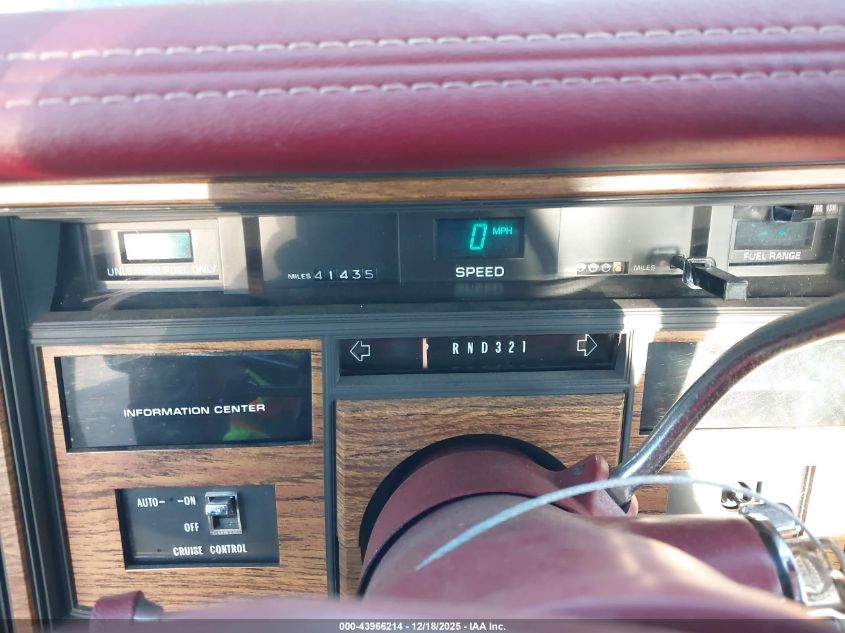 1985 Cadillac Eldorado Biarritz VIN: 1G6EL6789FE654280 Lot: 43966214