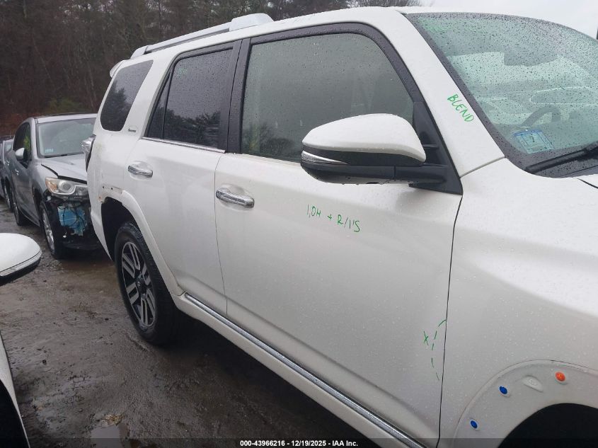 2016 Toyota 4Runner Limited VIN: JTEBU5JR3G5295644 Lot: 43966216