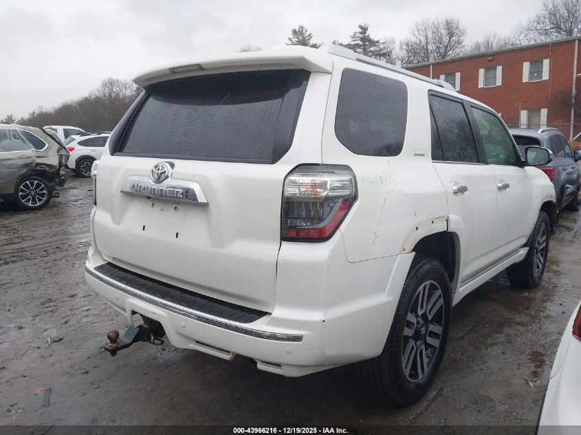 2016 Toyota 4Runner Limited VIN: JTEBU5JR3G5295644 Lot: 43966216