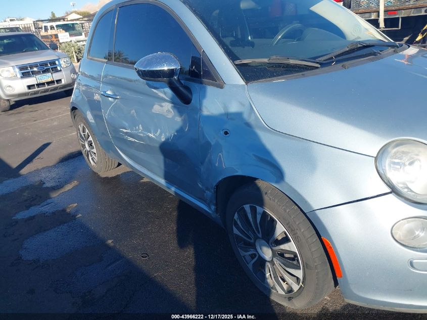 2014 Fiat 500 Pop VIN: 3C3CFFAR3ET293340 Lot: 43966222