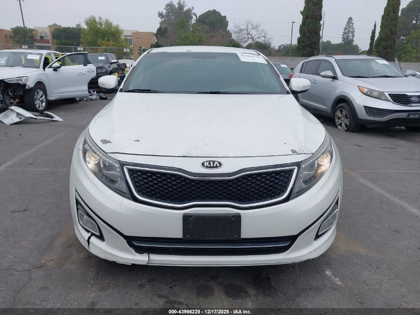 2014 Kia Optima Sx Turbo VIN: 5XXGR4A64EG293616 Lot: 43966228