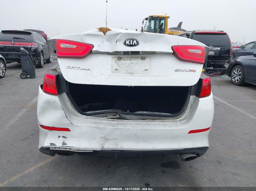 2014 Kia Optima Sx Turbo VIN: 5XXGR4A64EG293616 Lot: 43966228