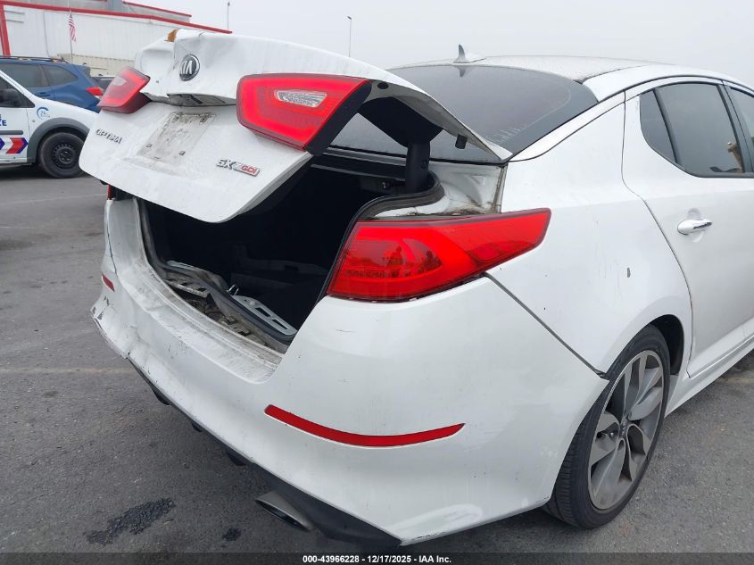 2014 Kia Optima Sx Turbo VIN: 5XXGR4A64EG293616 Lot: 43966228