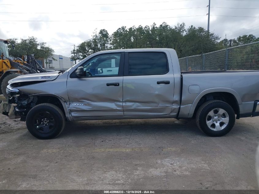 2025 Ram 1500 Big Horn 4X4 5'7 Box VIN: 1C6SRFFP0SN581244 Lot: 43966233