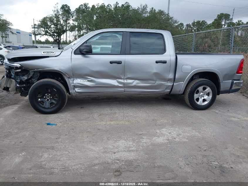 2025 Ram 1500 Big Horn 4X4 5'7 Box VIN: 1C6SRFFP0SN581244 Lot: 43966233