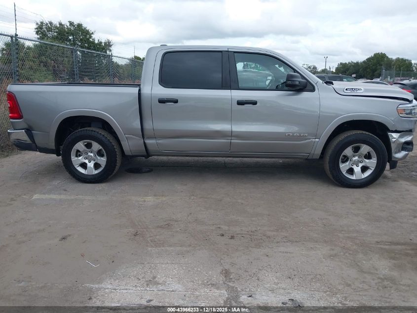 2025 Ram 1500 Big Horn 4X4 5'7 Box VIN: 1C6SRFFP0SN581244 Lot: 43966233