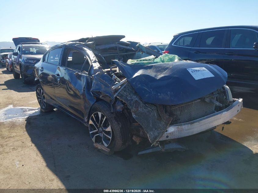 2015 Honda Civic Ex VIN: 2HGFB2F89FH530356 Lot: 43966236