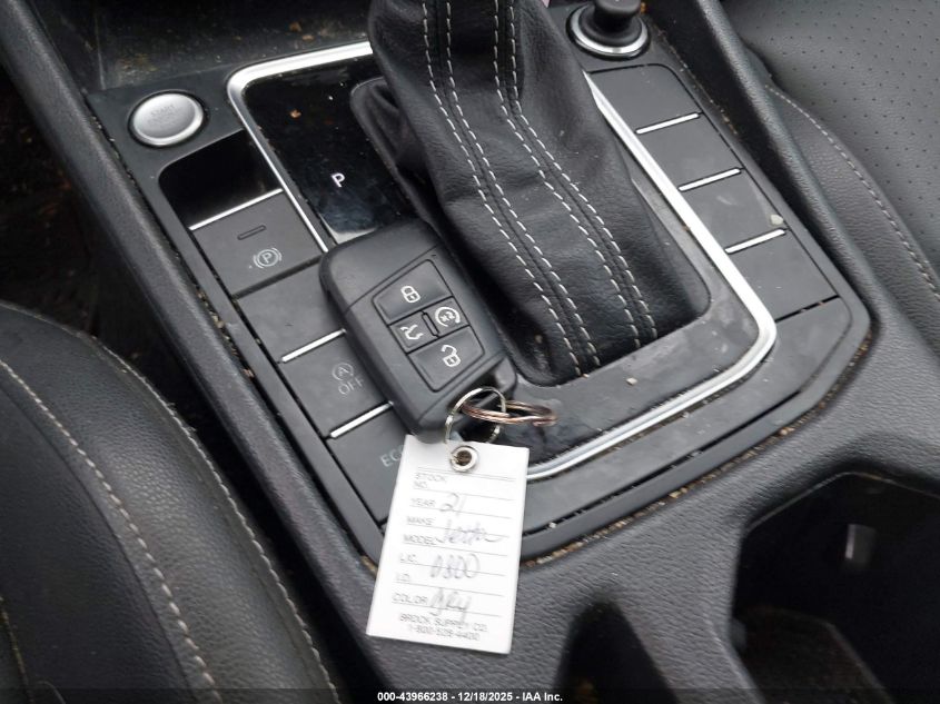 2021 Volkswagen Jetta 1.4T R-Line/1.4T S/1.4T Se VIN: 3VWC57BU5MM100800 Lot: 43966238