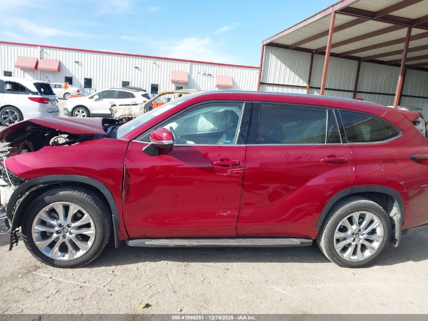 2021 Toyota Highlander Limited VIN: 5TDYZRAH5MS532185 Lot: 43966251
