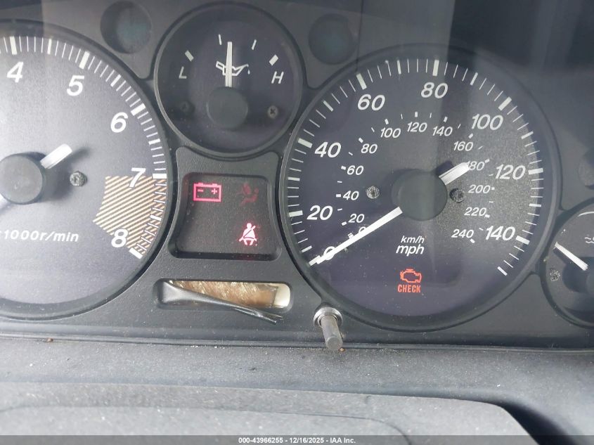 1999 Mazda Mx-5 Miata Leather Pkg/Popular Equipment Pkg/Sports Pkg/Touring Pkg VIN: JM1NB3533X0115853 Lot: 43966255