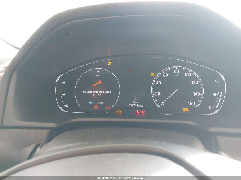 2020 Honda Accord Ex VIN: 1HGCV1F4XLA112965 Lot: 43966256