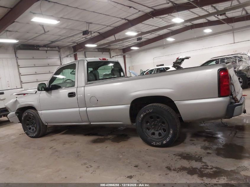 2006 Chevrolet Silverado 1500 Work Truck VIN: 1GCEC14X56Z290265 Lot: 43966258