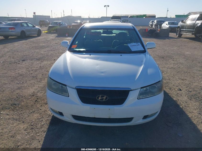 2007 Hyundai Sonata Limited/Se V6 VIN: 5NPEU46F37H225412 Lot: 43966265