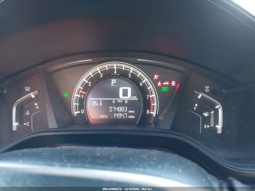 2017 Honda Cr-V Lx VIN: 2HKRW6H37HH209953 Lot: 43966270