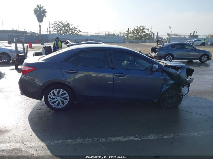 2018 Toyota Corolla Le VIN: 5YFBURHE7JP793662 Lot: 43966272