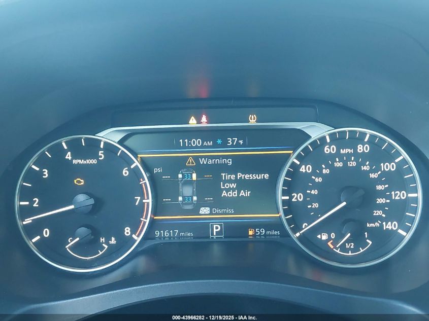 2023 Nissan Altima Sv Fwd VIN: 1N4BL4DV6PN315661 Lot: 43966282