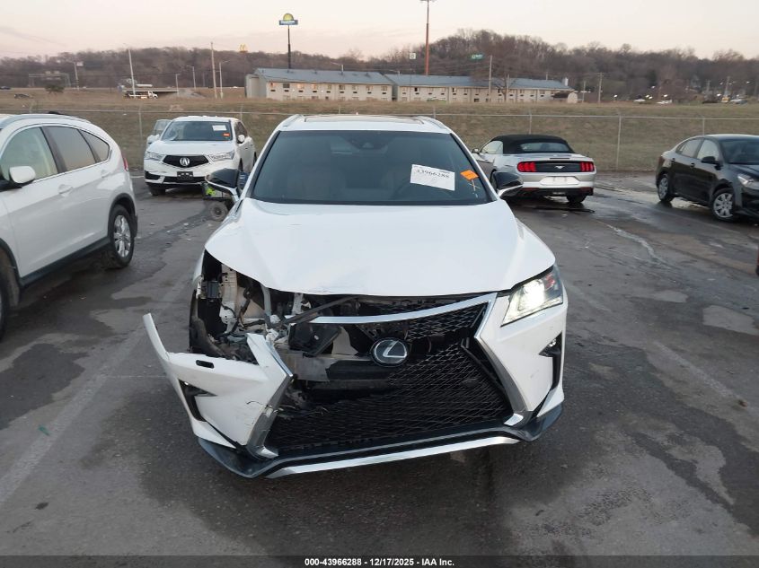 2017 Lexus Rx 350 F Sport VIN: 2T2BZMCA5HC091886 Lot: 43966288