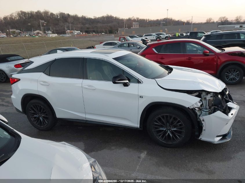 2017 Lexus Rx 350 F Sport VIN: 2T2BZMCA5HC091886 Lot: 43966288
