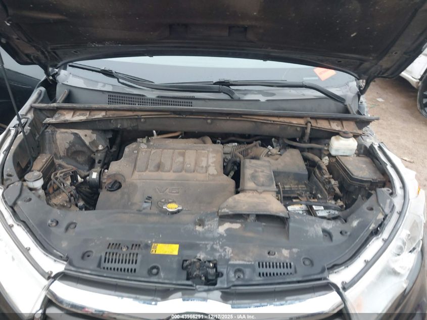 2014 Toyota Highlander Limited Platinum V6 VIN: 5TDYKRFH8ES029197 Lot: 43966291